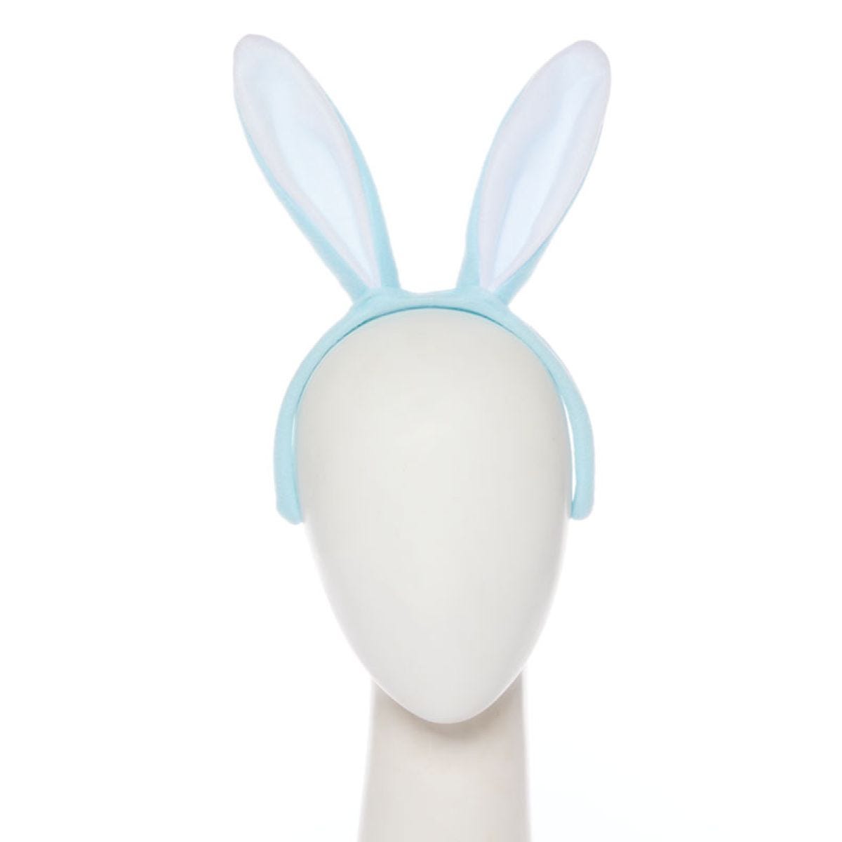 Blue Bunny Ears Headband