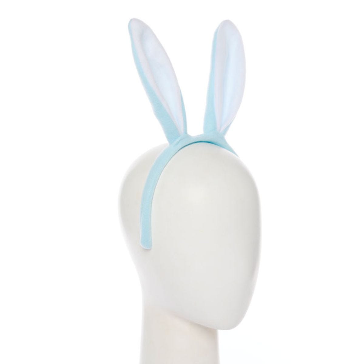 Blue Bunny Ears Headband