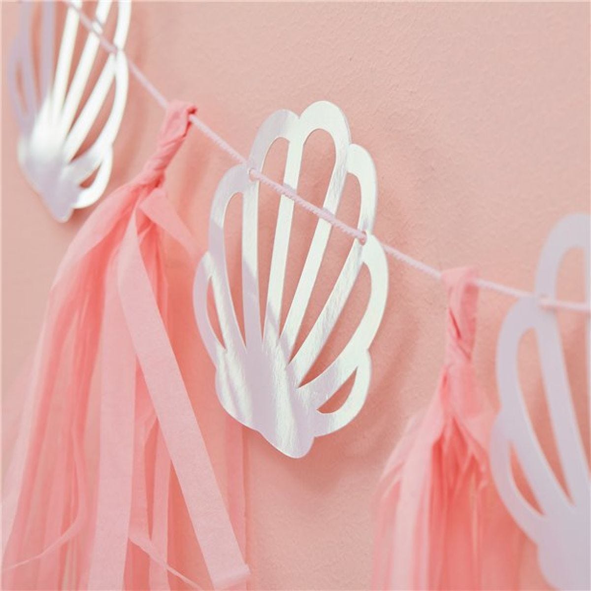 Mermaid Magic Shell Tassel Garland - 2m