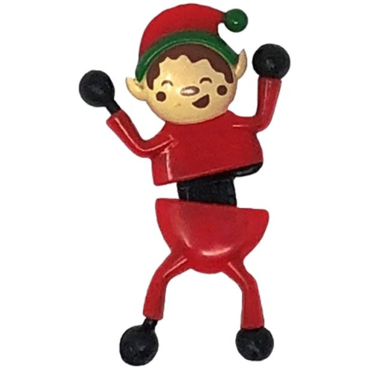 Christmas Elf Window Tumbler - 8cm