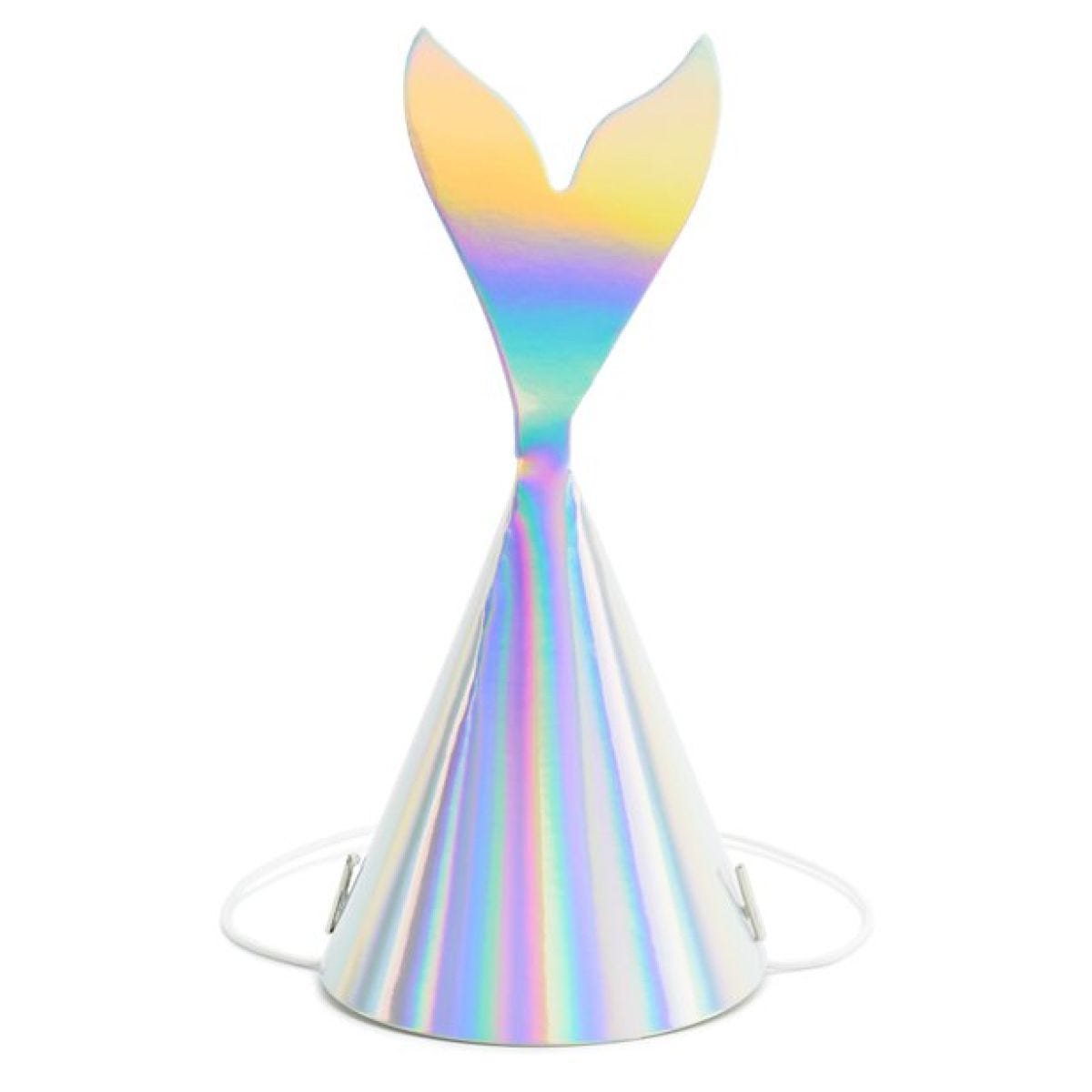 Mermaid Tail Iridescent Party Hats (6pk)