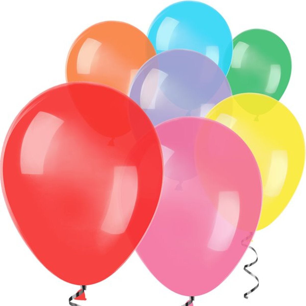 Assorted Mini Balloons - 5" Latex Balloons